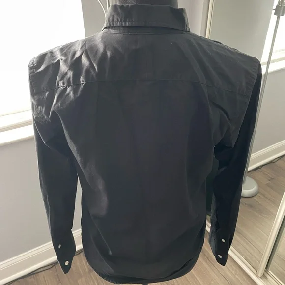 Black Ralph Lauren Button Down Shirt - Picture 4 of 11